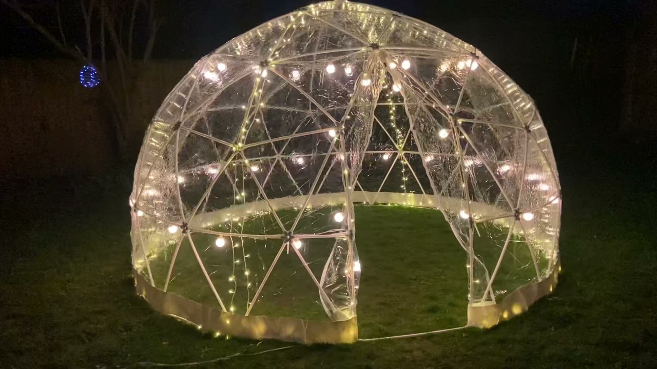 4FUN Group Stargazer Igloo Dome with Lights