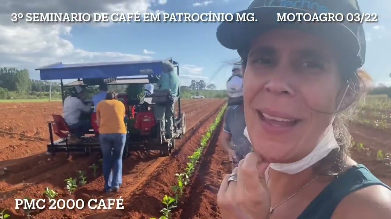 Transplantadora de mudas de café da Motoagro