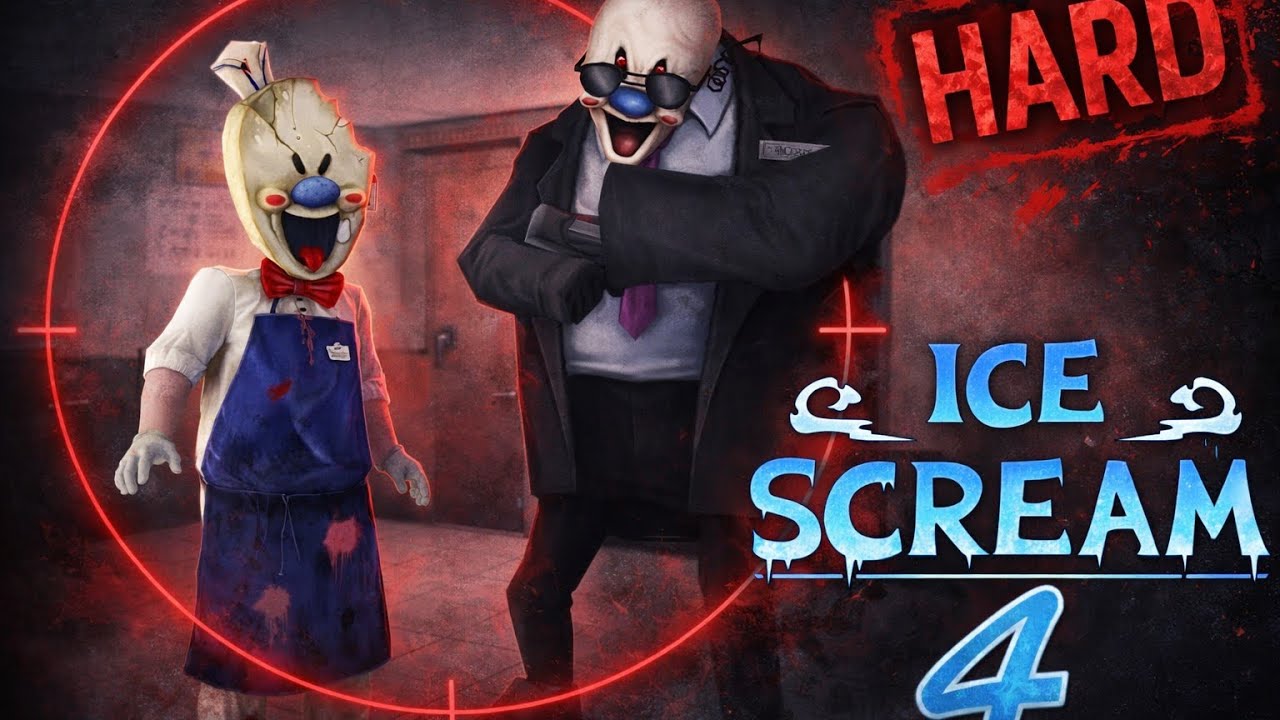 PLAYING ICE SCREAM CHAPTER 4 AND IT IS HARD.