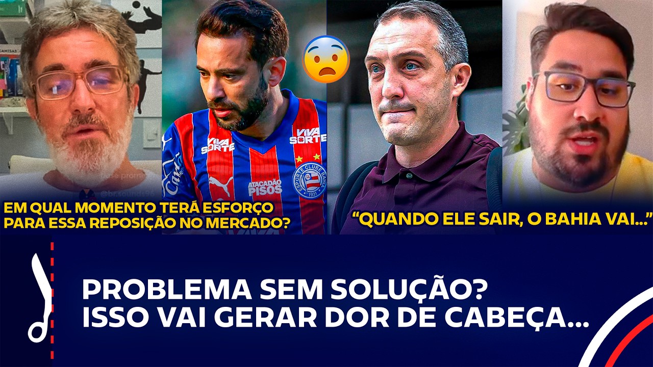 😳 REPOR OU ADAPTAR? COMO O BAHIA PLANEJA TAPAR ROMBO TÉCNICO SEM EVERTON RIBEIRO? BANCADA DEBATE!