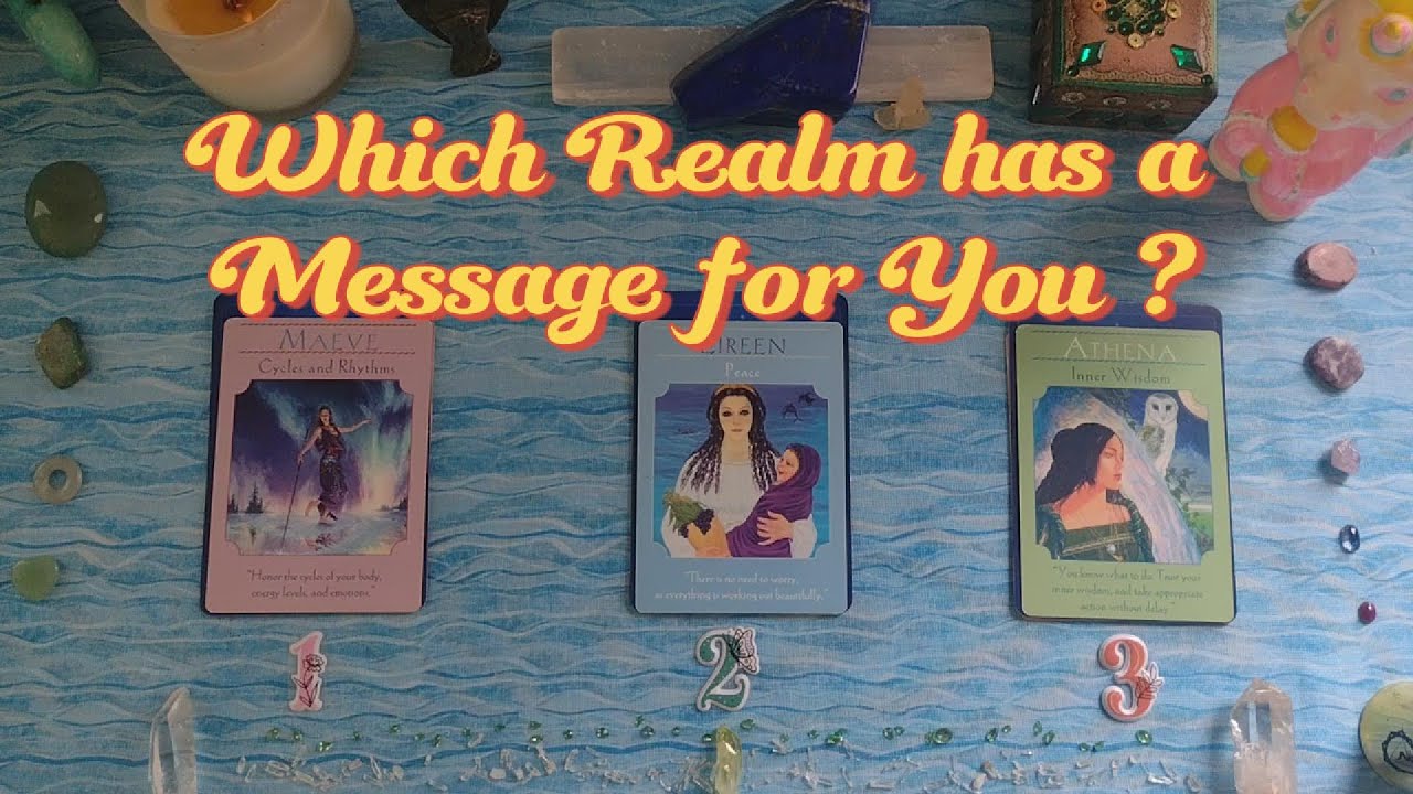 Which REALM has a message for you ? Pick a card