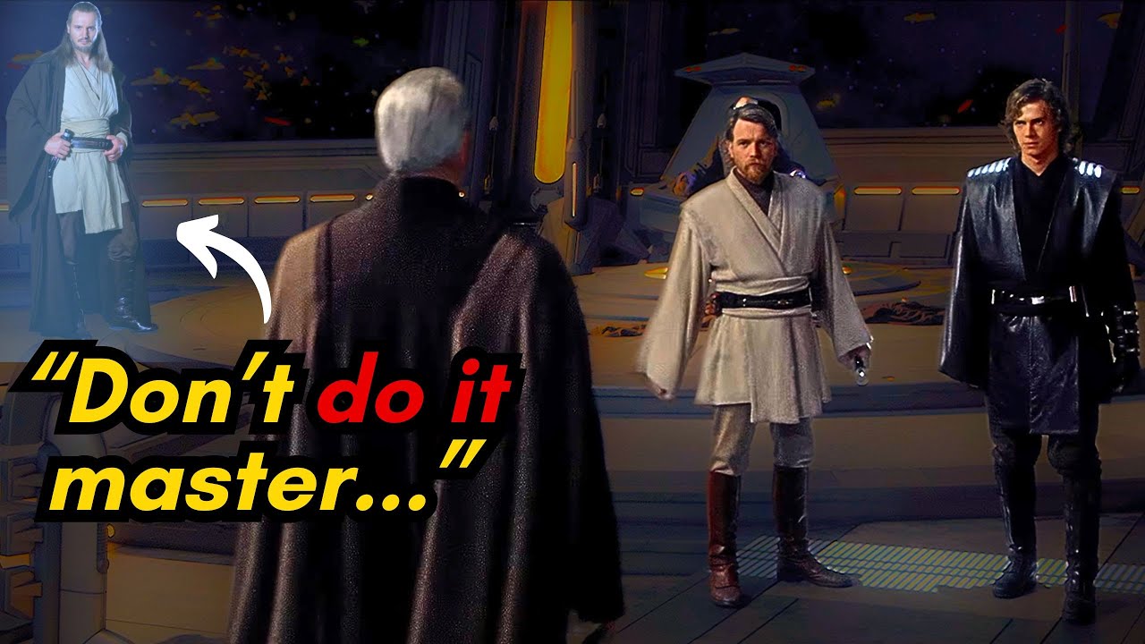 What If Qui-Gon Appeared Before the Fight with Dooku