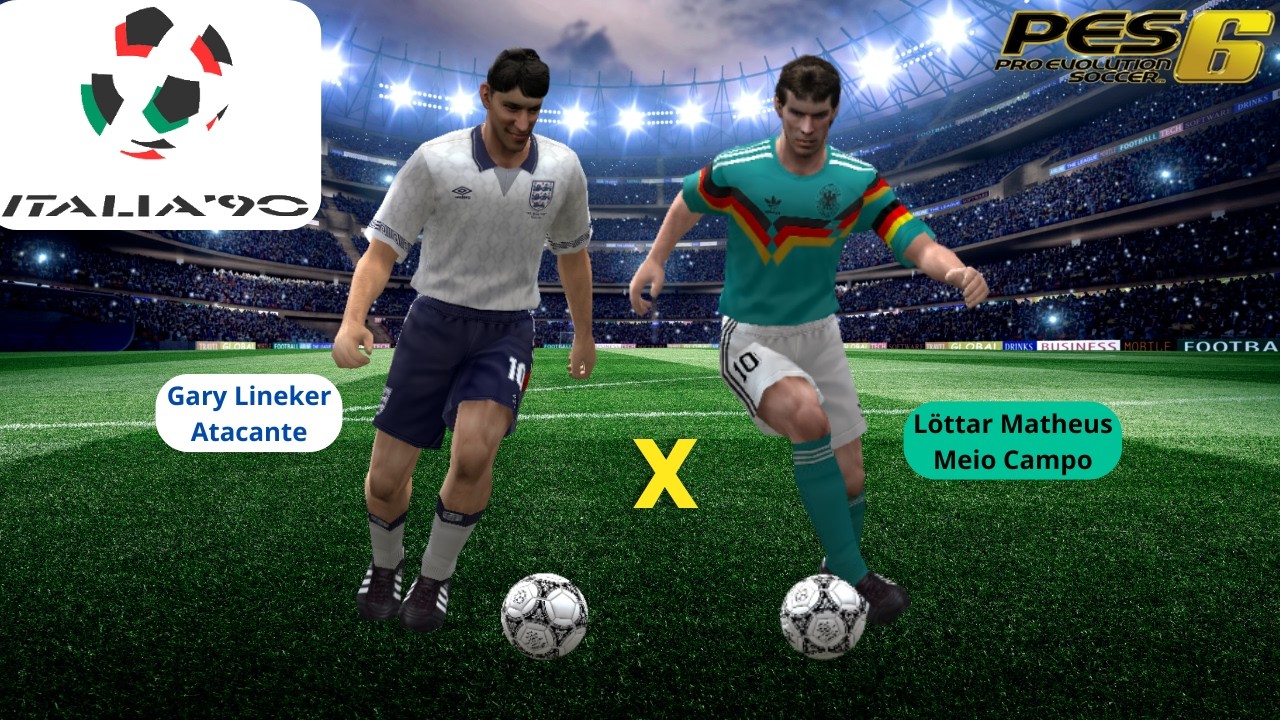 🏆⚽️World Cup 1990  Inglaterra x Alemanha