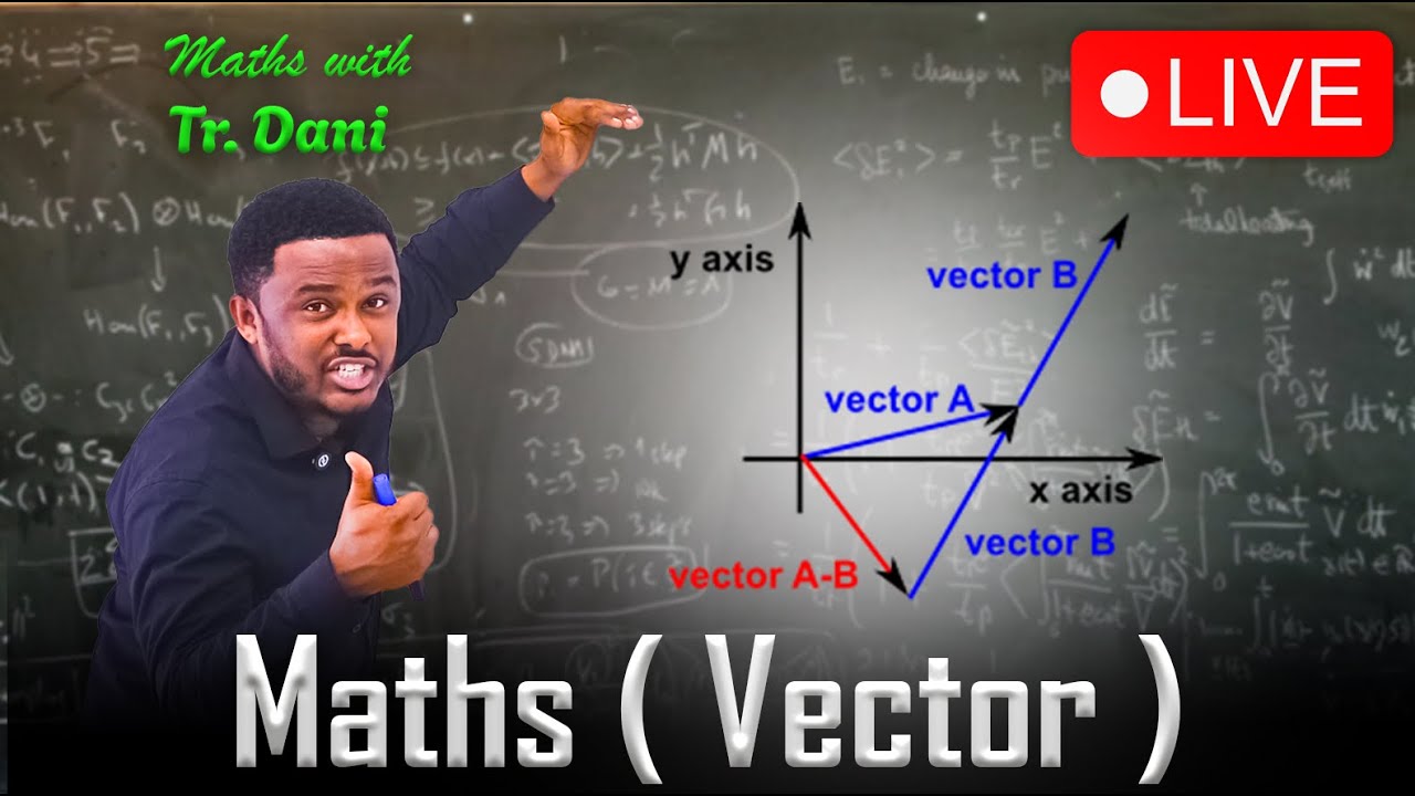Sunday Maths live class on Vector with teacher Dani