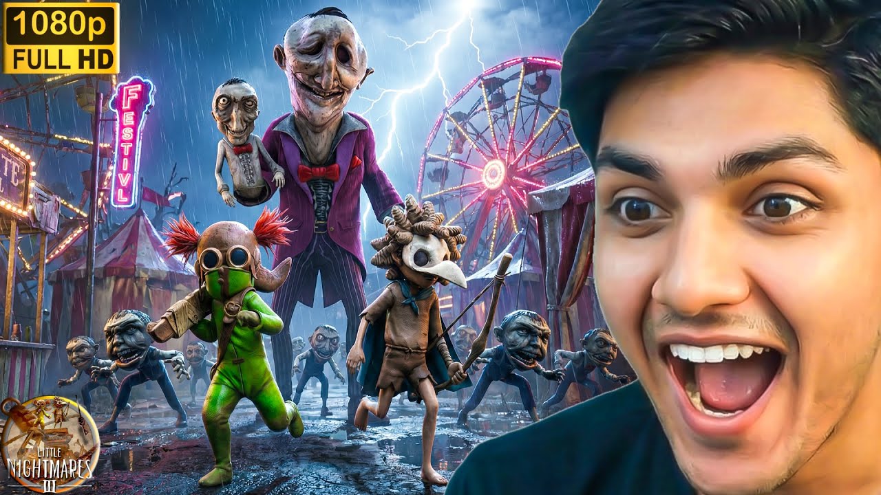 YE BOSS MERI JAAN LE LEGA! 😱 - Escaping The Haunted Carnival #2