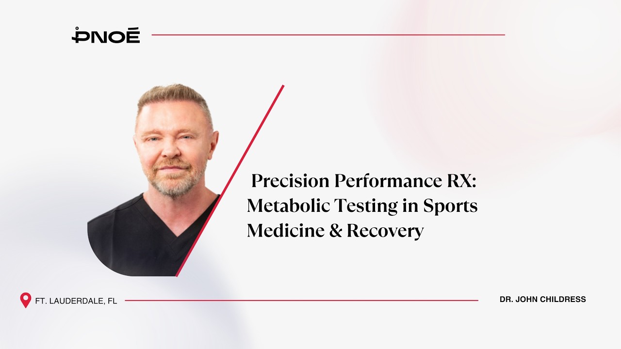 Big Breath Energy | Precision Performance RX: Metabolic Testing in Sports Medicine & Recovery