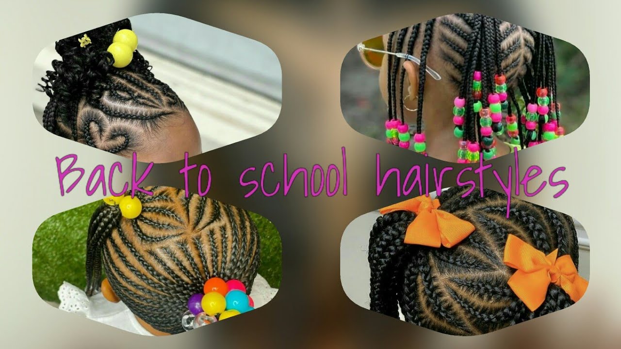 Protective back to school hairstyles for girls | How to make simple #hairstyles  for kids