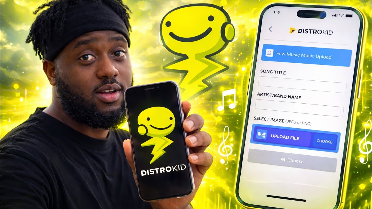 Cómo subir música a DistroKid desde el celular (Tutorial fácil 2026)