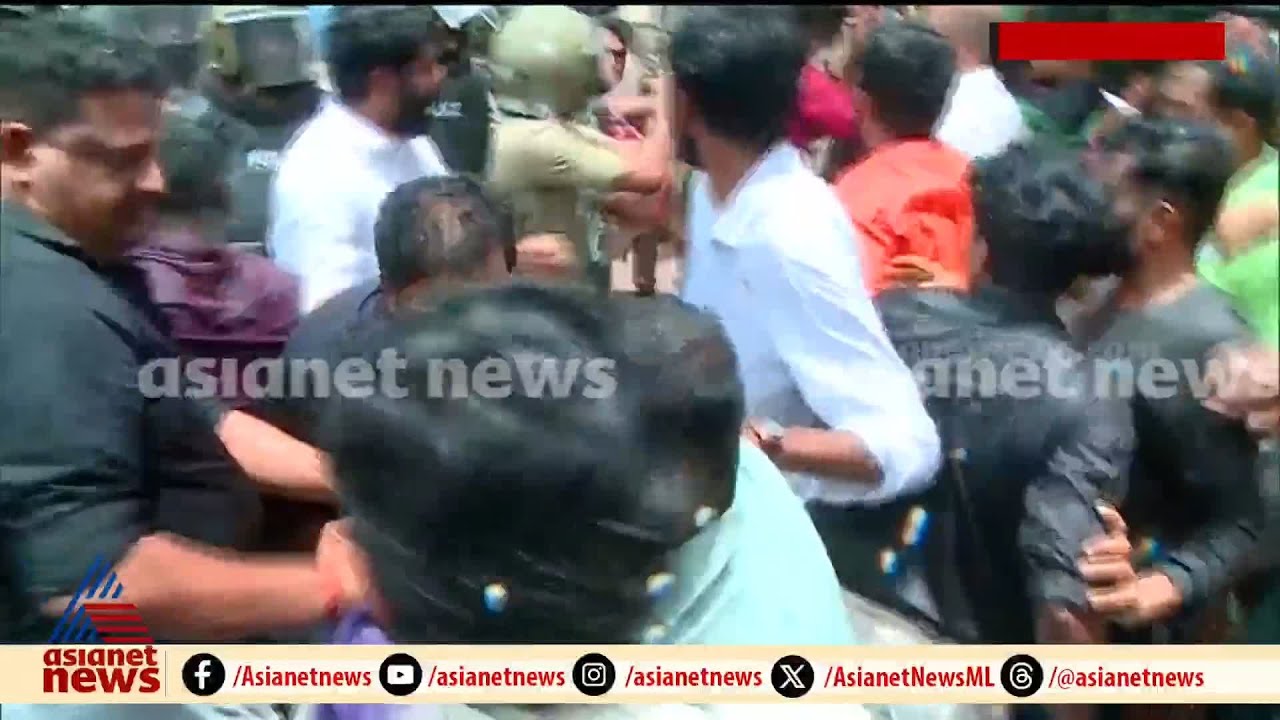 RYF പ്രതിഷേധത്തിന് പിന്നാലെ സെക്രട്ടറിയേറ്റിലേക്ക് യുവമോർച്ചയുടെ പ്രതിഷേധം
