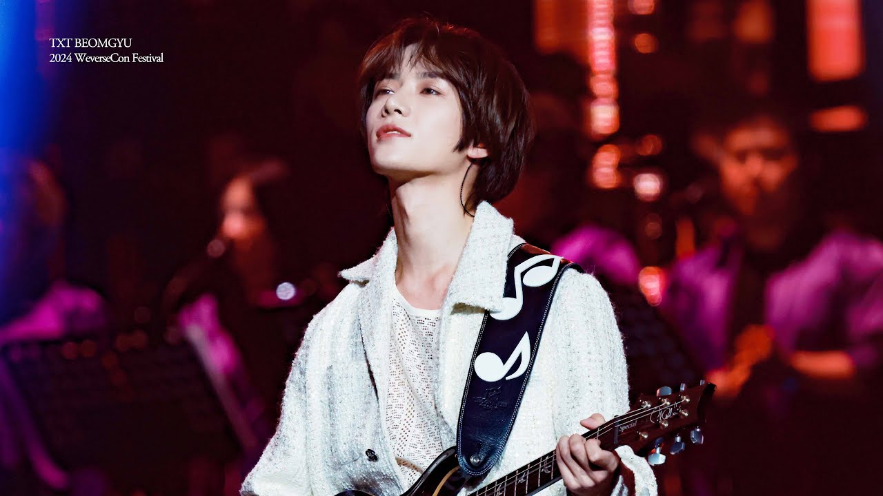 [4K] 240616 Weverse Con Festival 촛불하나 TXT 범규 BEOMGYU FOCUS 직캠