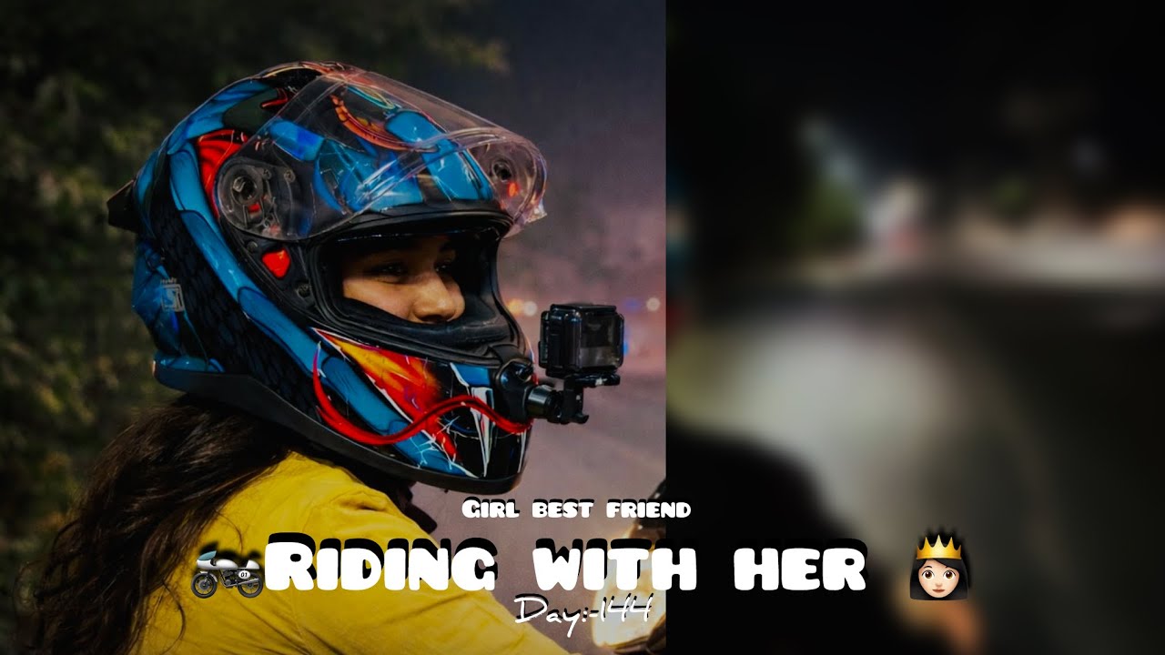 Gym Se Direct Ride With Bestie 👸🏻😍 | Helmet Mount Test | Day 144 #dailyvlog @Mukullvlogs #day144 