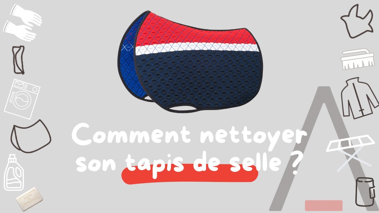 Comment nettoyer son tapis de selle INFI-KNIT ?
