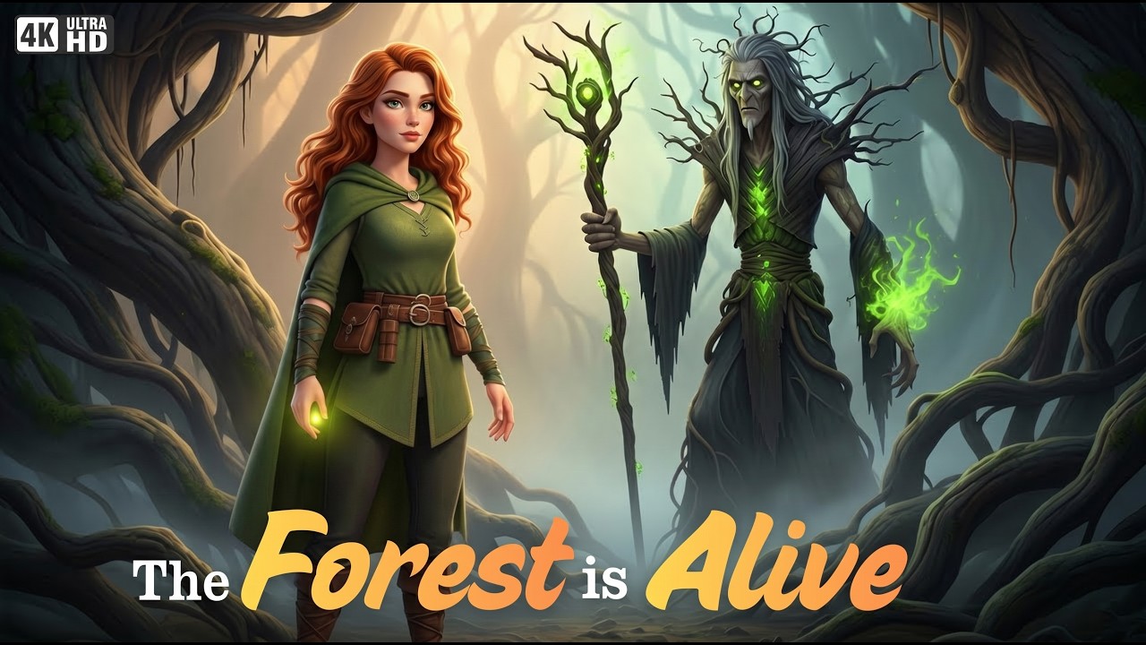 The Girl Who Listened to the Forest | Dark Fantasy Animation Story