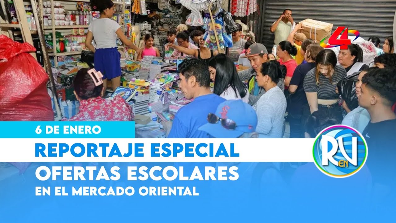 Regreso a clases 2026: precios y descuentos desde el Mercado Oriental en Managua | Revista en Vivo✏️