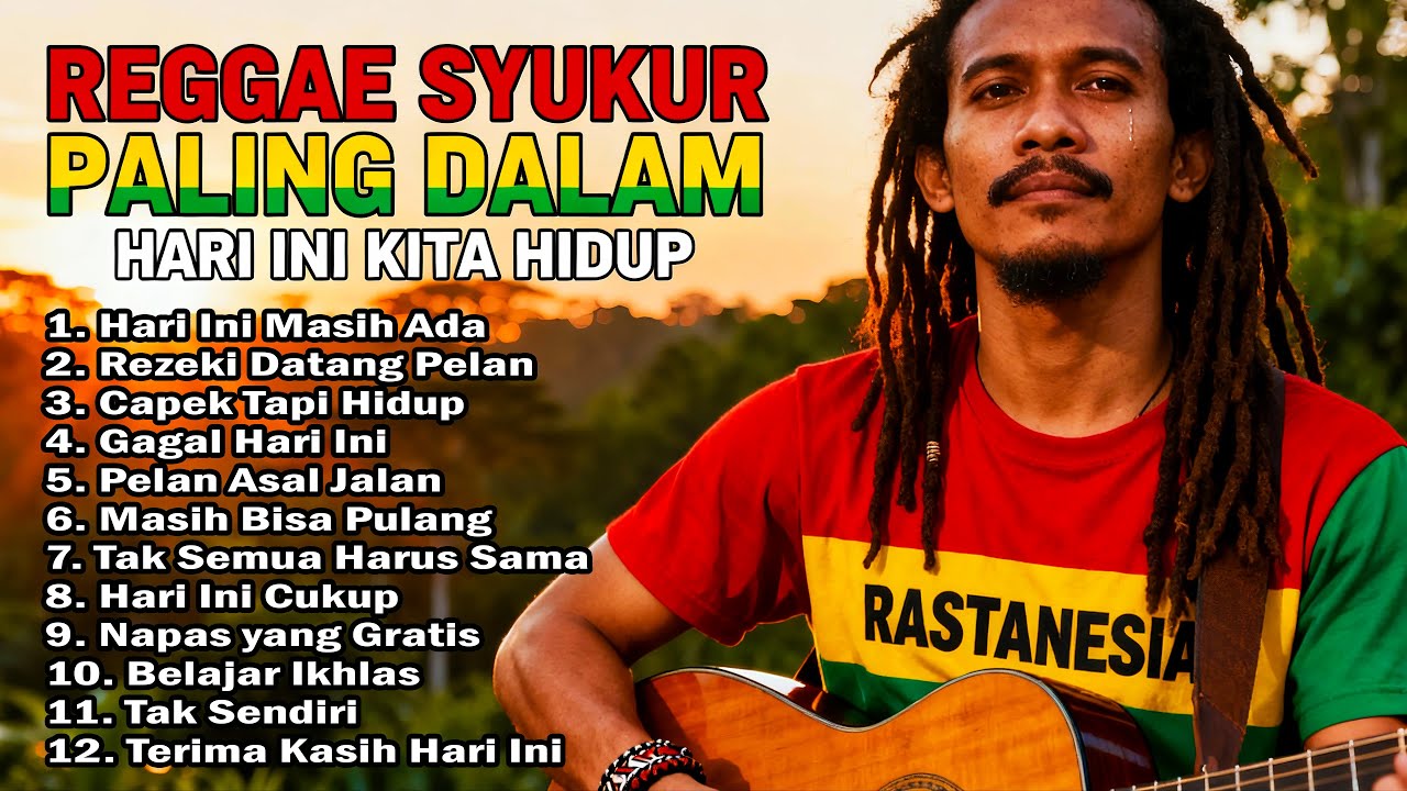 HARI INI KITA HIDUP — REGGAE SYUKUR PALING DALAM | Dengerin Pelan-Pelan Biar Hati Tenang