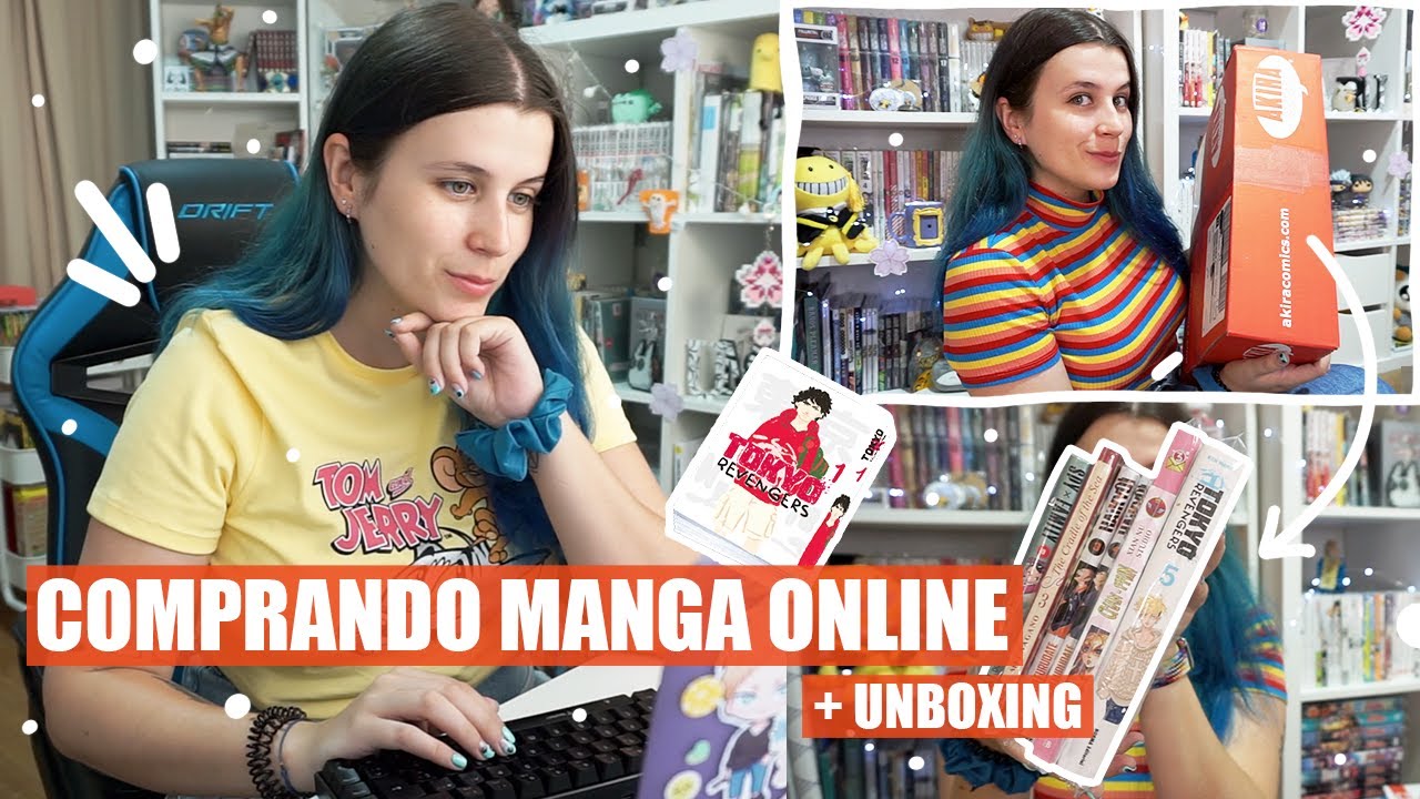 COMPRANDO MANGA ONLINE CONMIGO 📚 Continuando colecciones + Unboxing