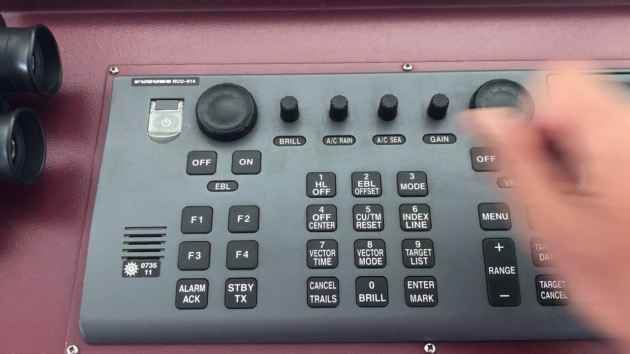 МОРСКОЙ РАДАР FURUNO FAR 21x7 - DROPPINMG A MARK ON RADAR (2) от Piyushan