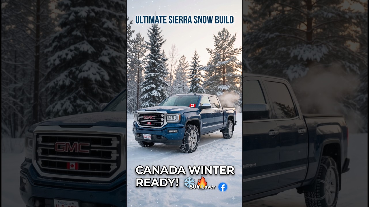 GMC Sierra Ultimate Canada Winter Build! ❄️🔥Built for Snow.
