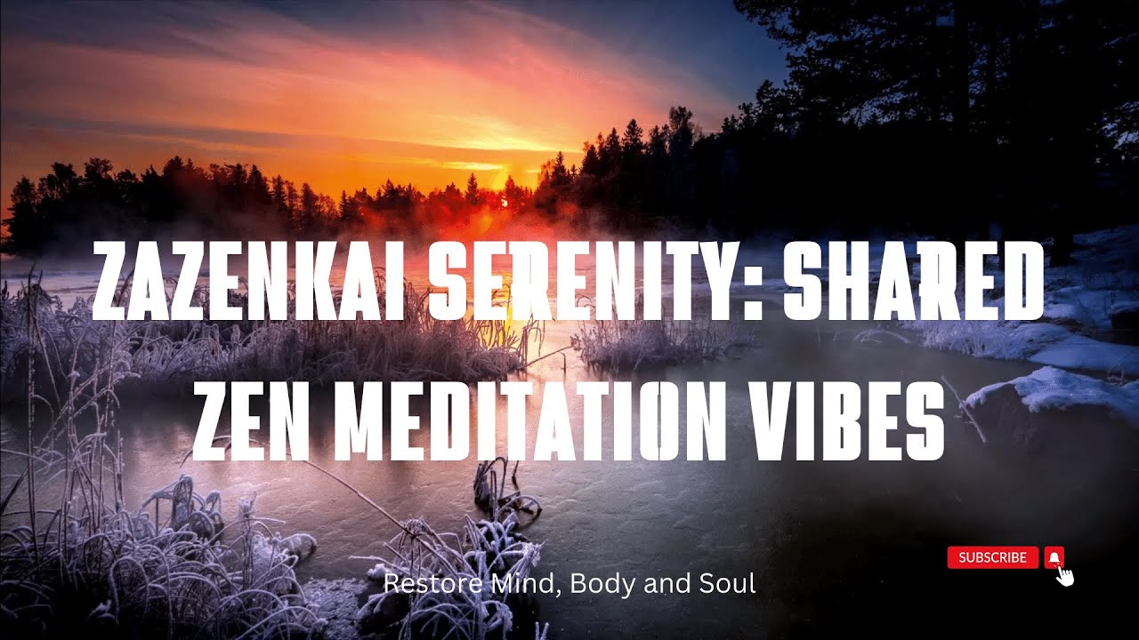 Zazenkai Serenity: Shared Zen Meditation Vibes