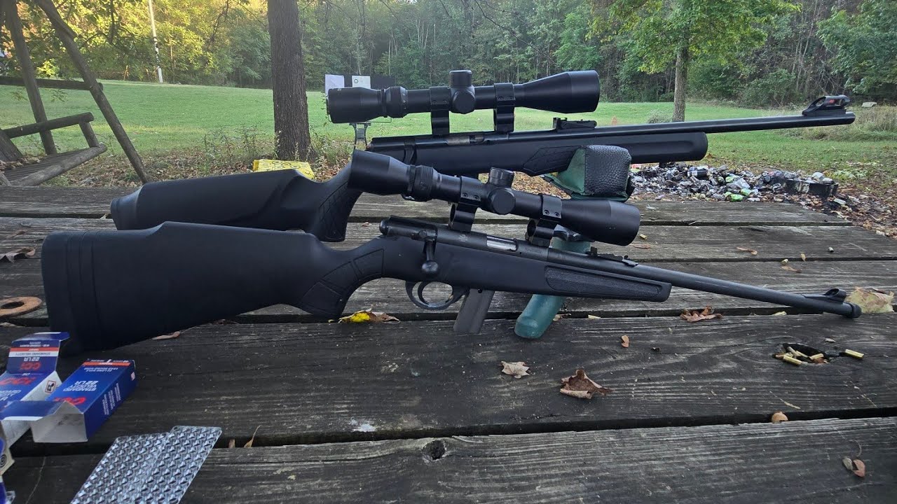 Rossi RB22 vs Rock Island M14Y 22lr Rifle. 
