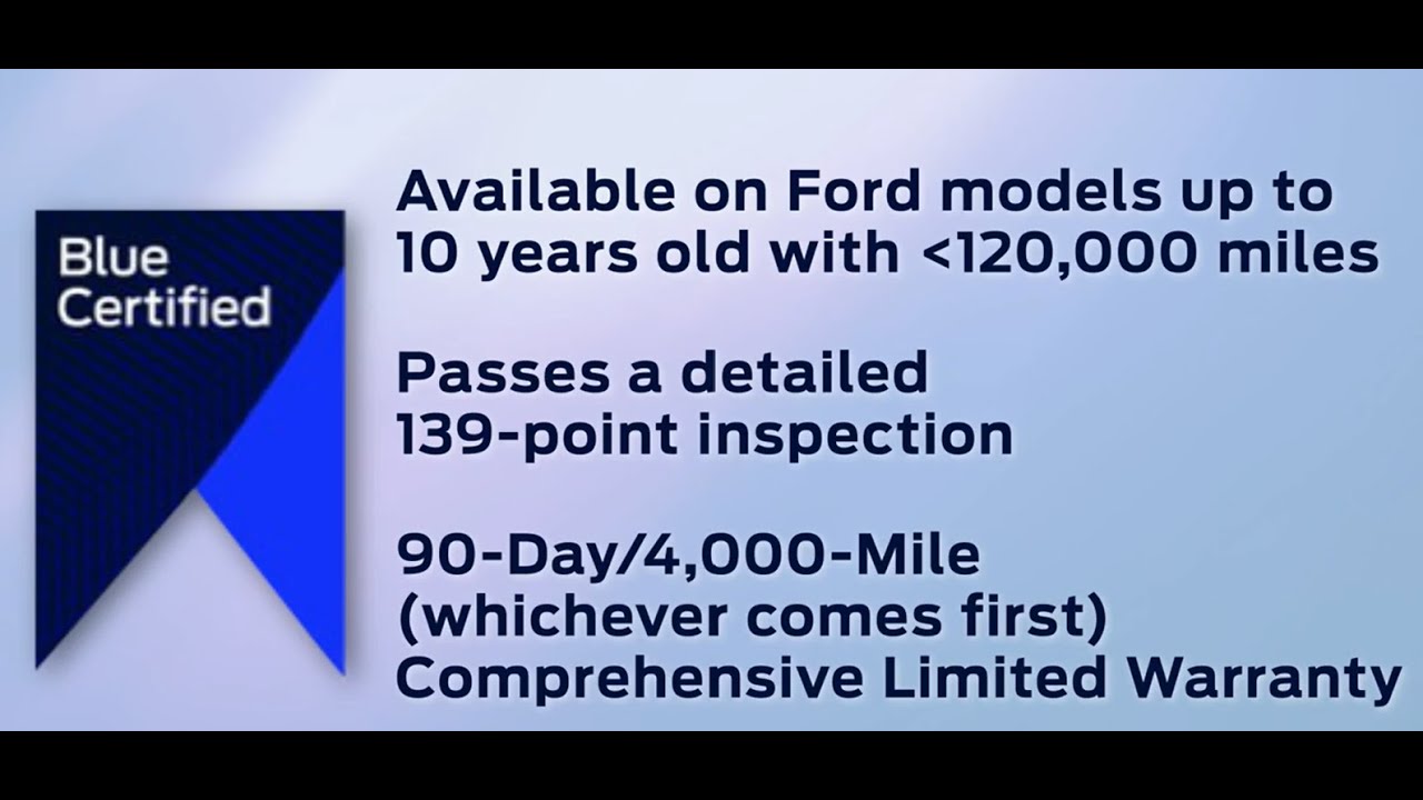 Sayville Ford-Blue Certified Benefits