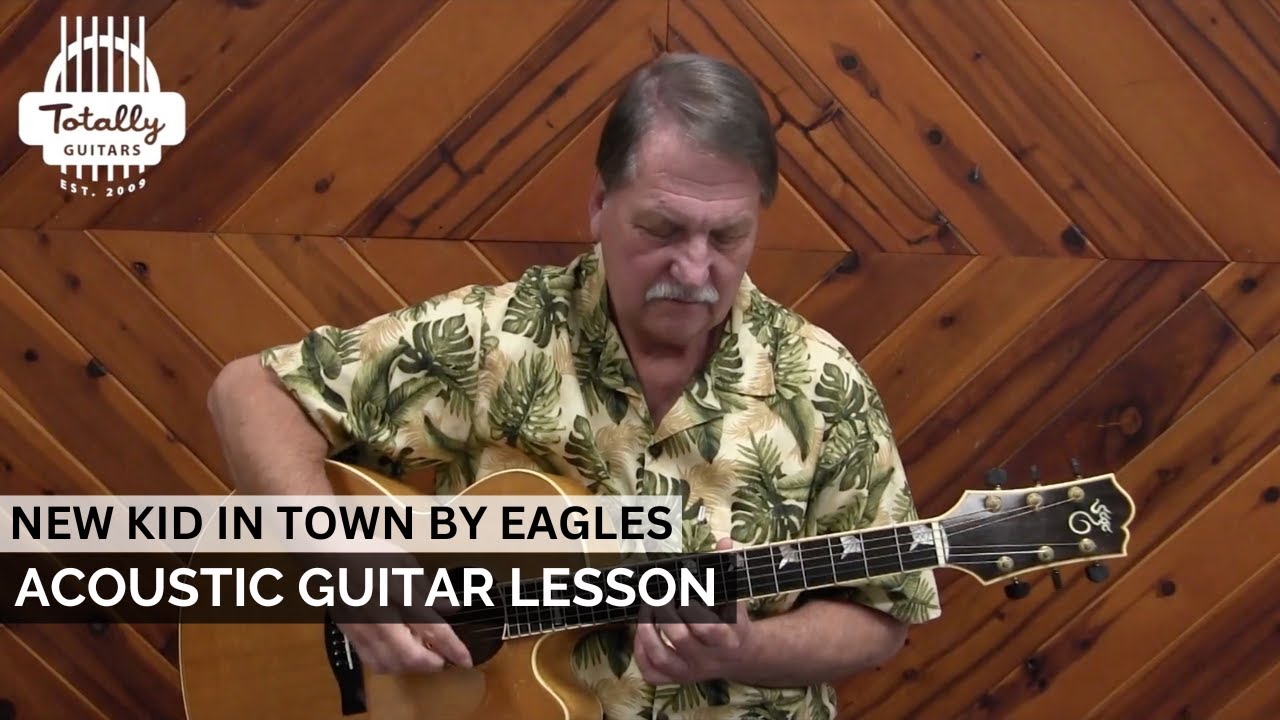 New Kid In Town группы The Eagles – Превью урока игры на акустической гитаре от Totally Guitars