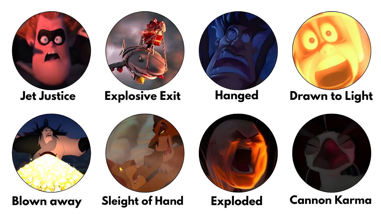 The Most Painful Villain Deaths in Animated Movies Explained in 8 minutes
