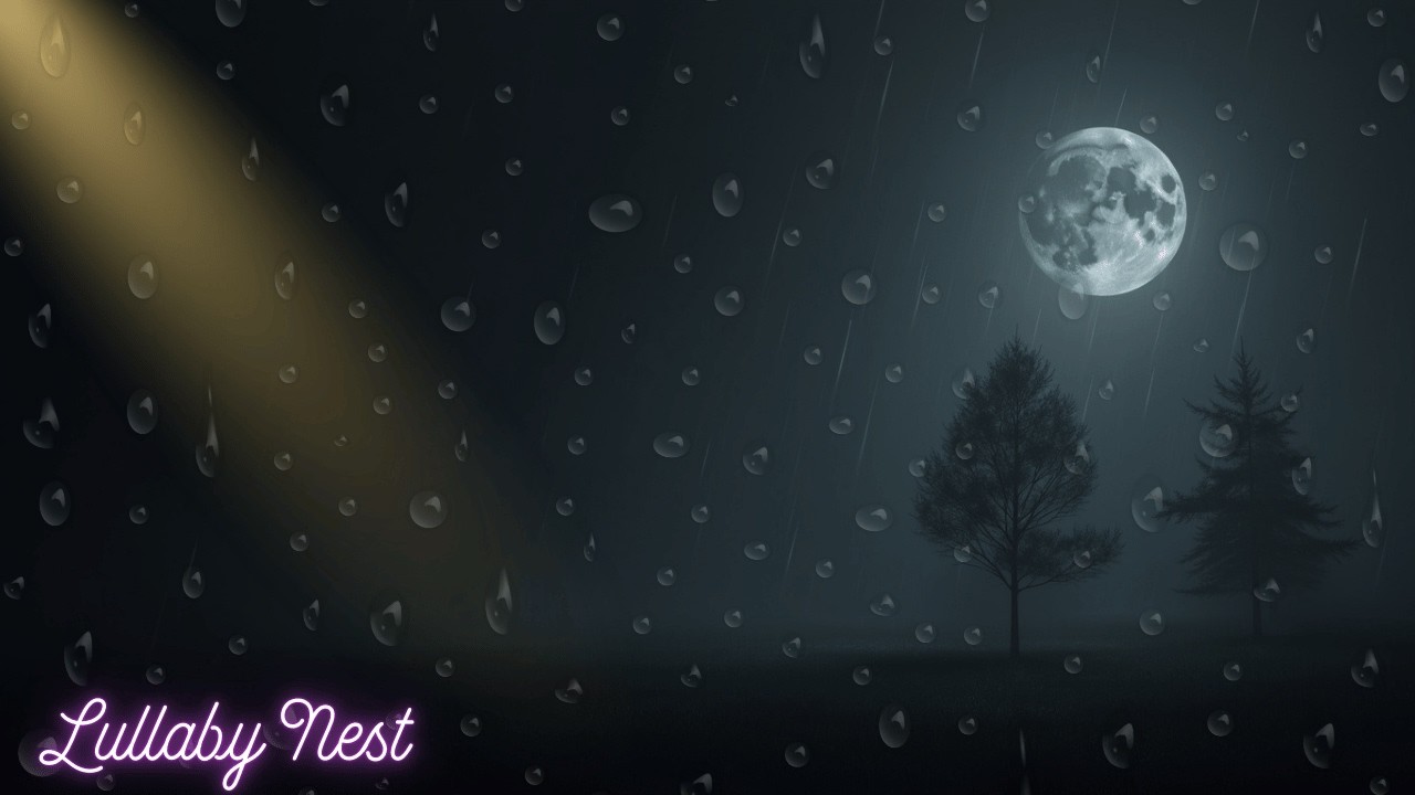 Heavy Rain and Thunder Sounds for Sleeping - Black Screen | Night Thunder Sleep Sounds