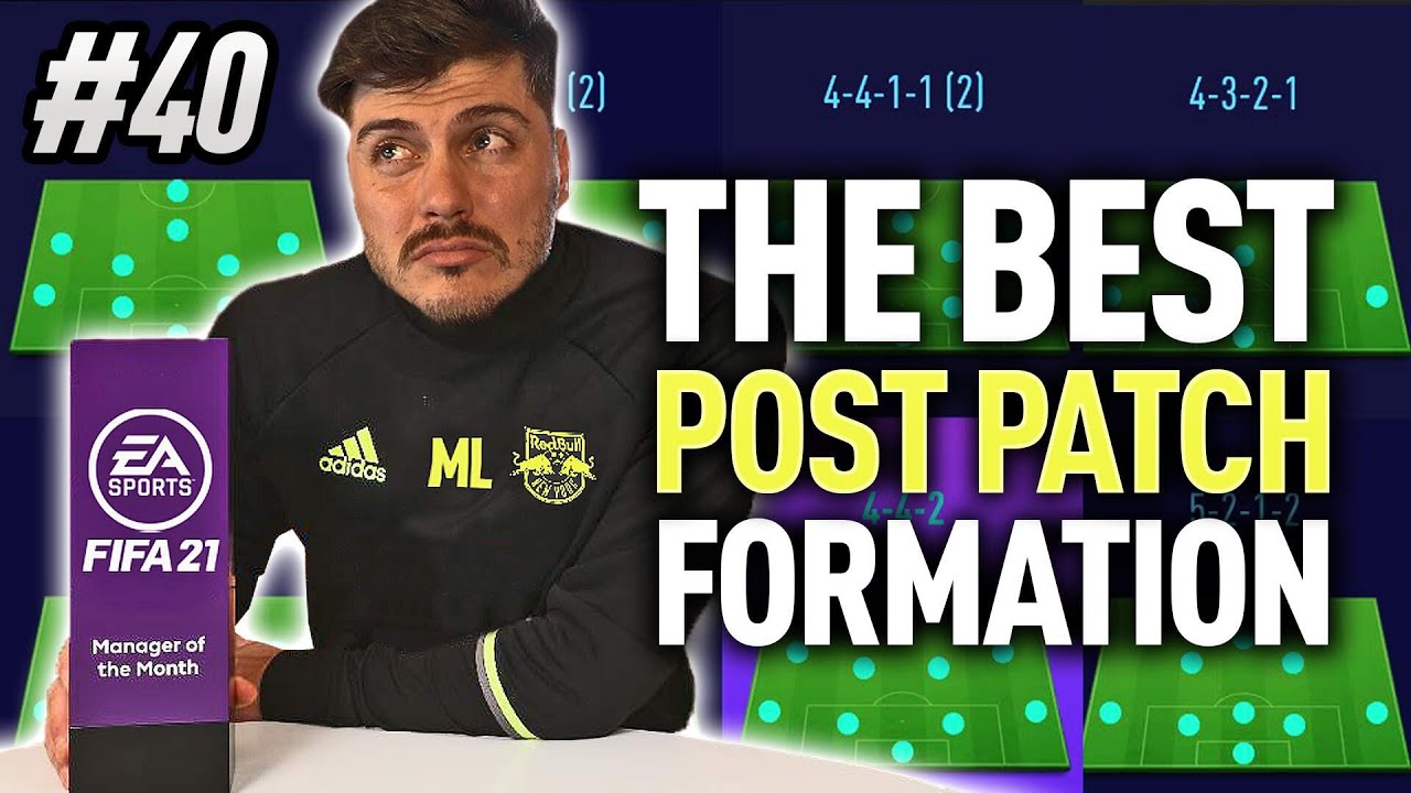 BEST FIFA 21 FORMATION & TACTICS POST PATCH