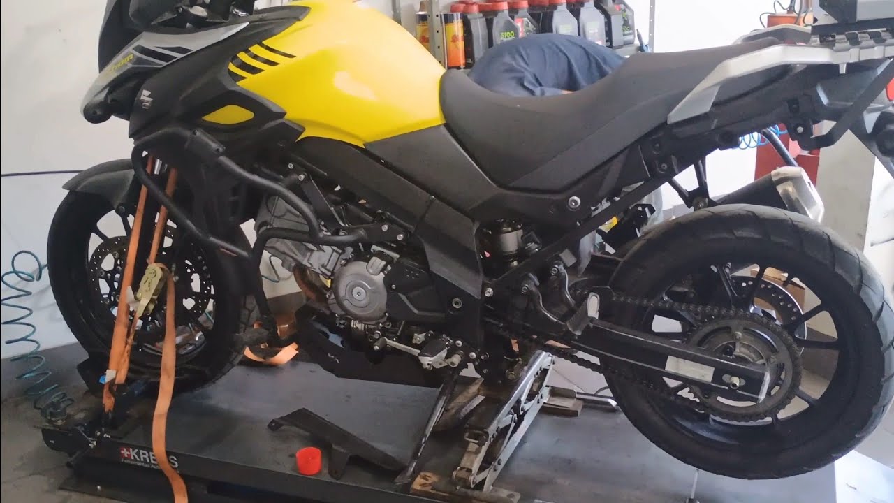 Revisão Vstrom 650 com 17 mil km
