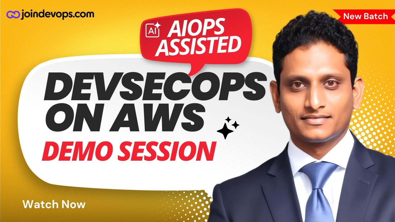 🔥 DevSecOps on AWS - AIOps Assisted Demo Session | Batch 88 by Raghu K | Learn DevOps from Scratch 🚀