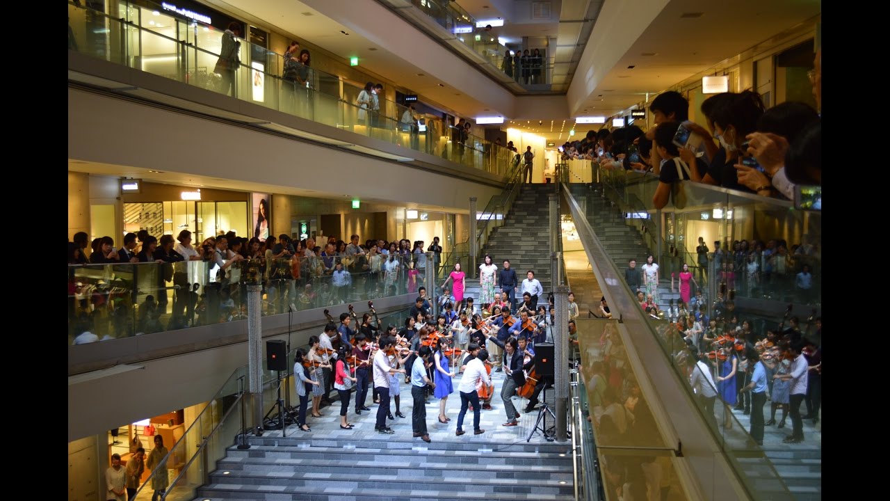 徳島第九フラッシュモブ　Flash mob “Beethoven’s Symphony No. 9”［Tokushima］