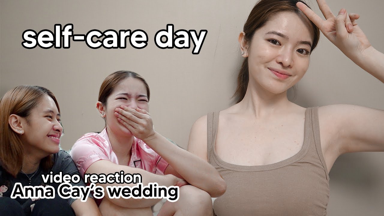 VLOGMAS: PAMPER DAY + REACTION TO ANNA CAY'S WEDDING⎜TIN AGUILAR