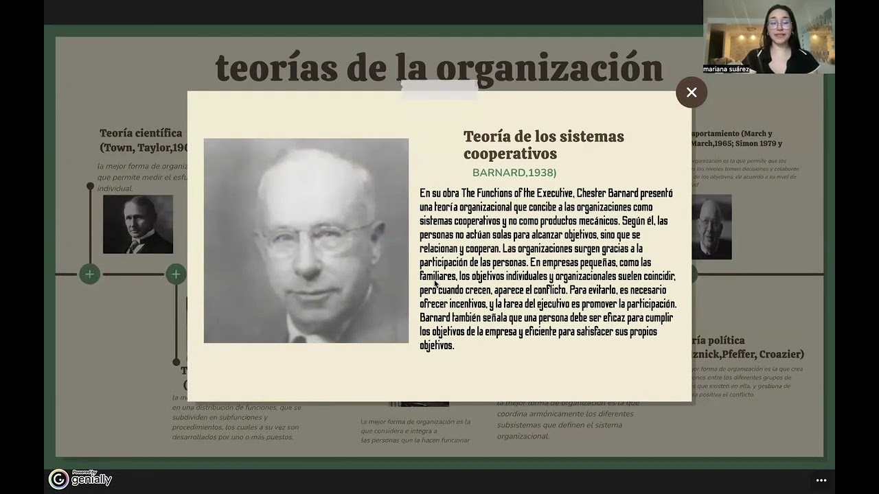 Teorías de la organización 