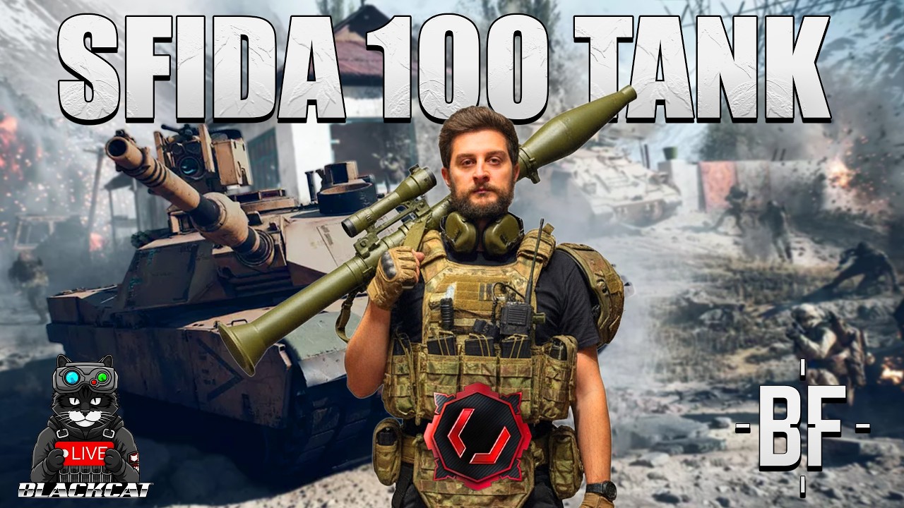 🔴 OPERAZIONE TANKBUSTER 💣 SFIDA 100 TANK su BF6! [50/100] | BF6 Geniere Gameplay ITA