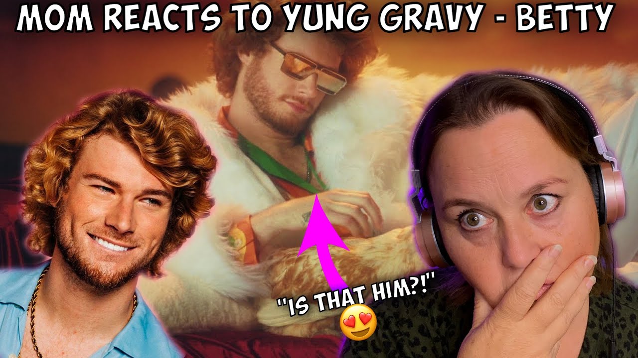 ''IS THAT HIM?!'' My MOM Reacts to Yung Gravy - Betty (Get Money)