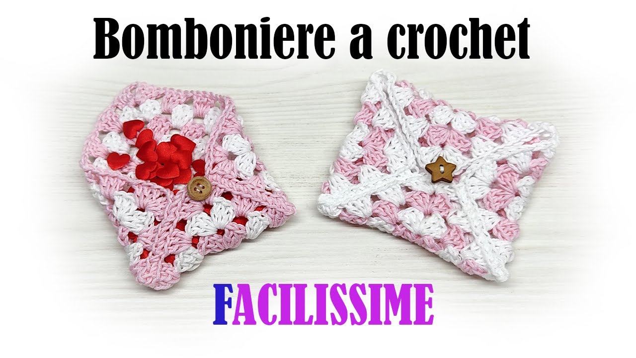Tutorial bomboniera a crochet facilissima