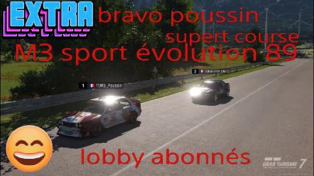 GT7 M3 sport évolution 89 only open lobby 😁😁