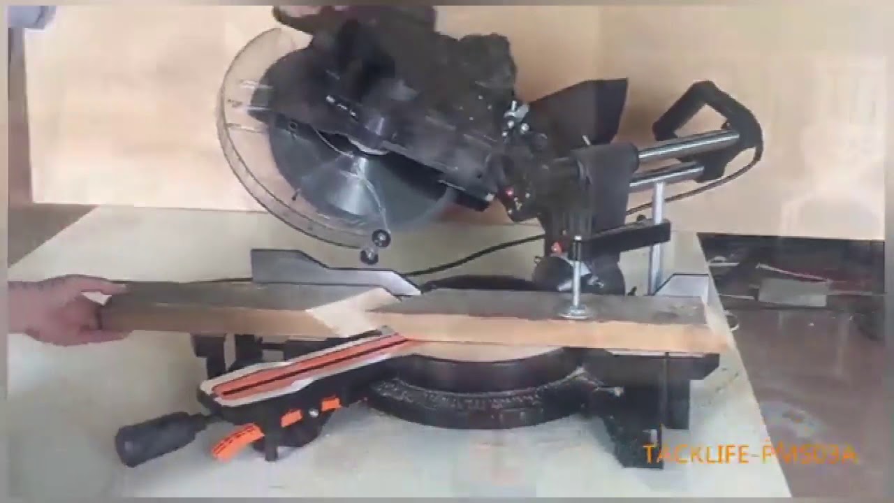 Tacklife PMS03A Sliding Miter Saw