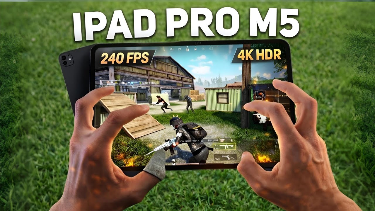 iPad Pro M5 PUBG 120 FPS TDM 🔥 4K HDR Gameplay | SENSİVİTY AND CONTROL 🤩