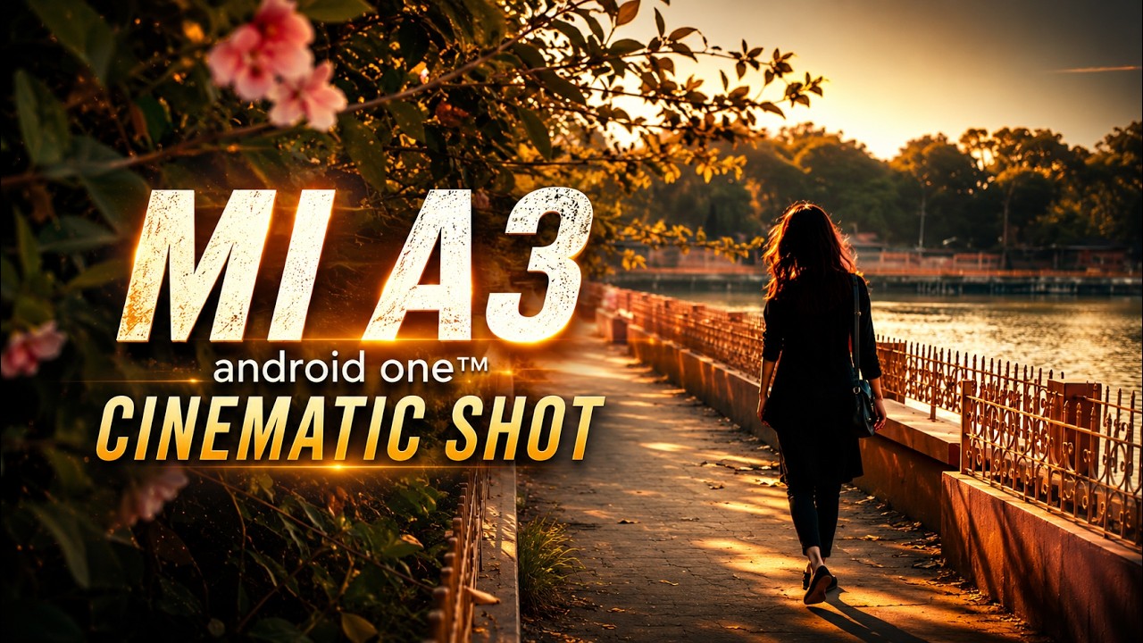 Mi A3 Cinematic Shoot - Camera Test