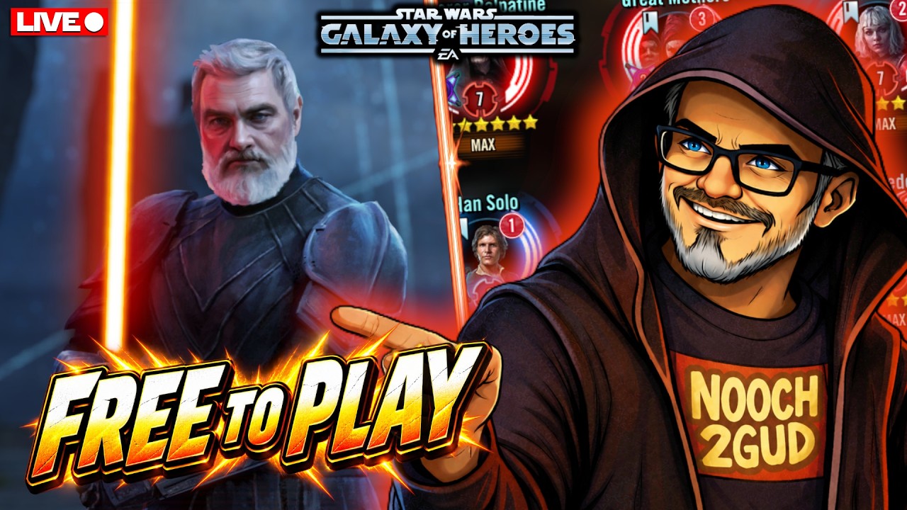 SWGOH Roster Reviews & F2P Baylan Skoll Unlock!!!!