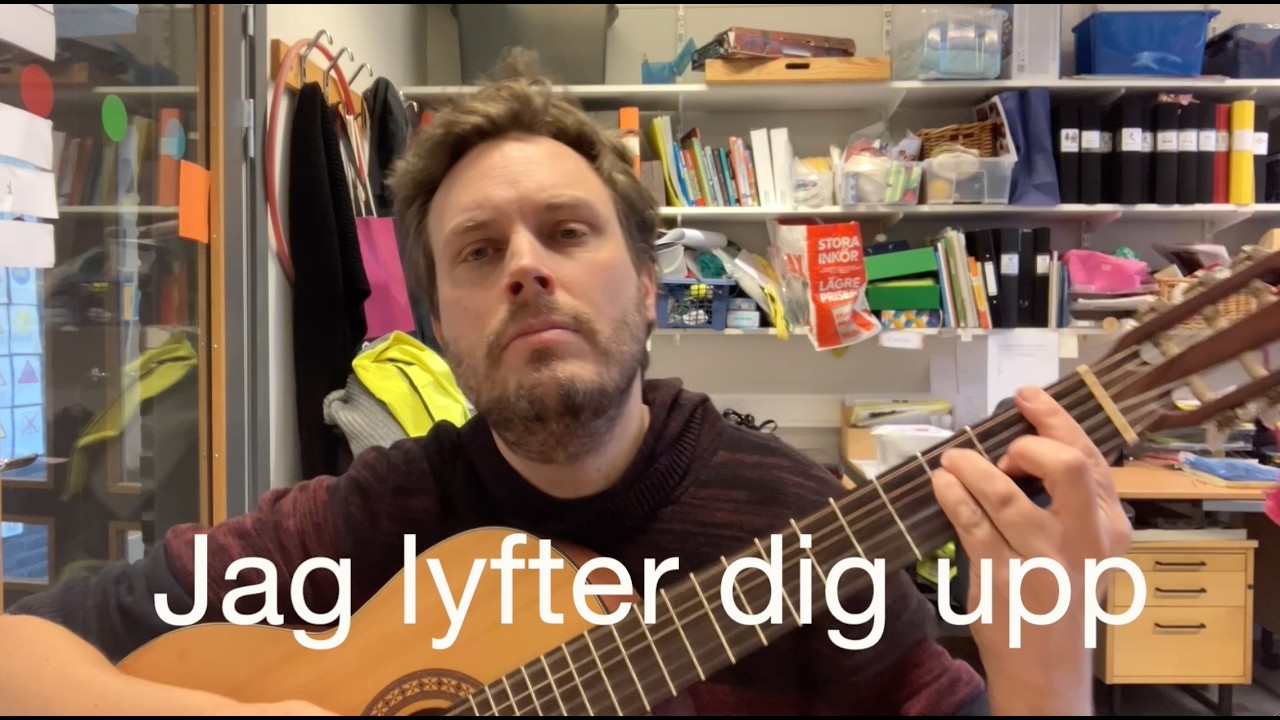 Jag lyfter dig upp (med text) | Barnsång för bebis | Sjung för din bebis