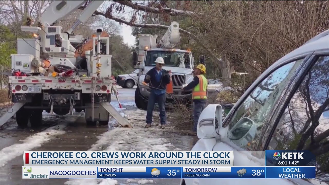 Cherokee County officials preparing for winter weather