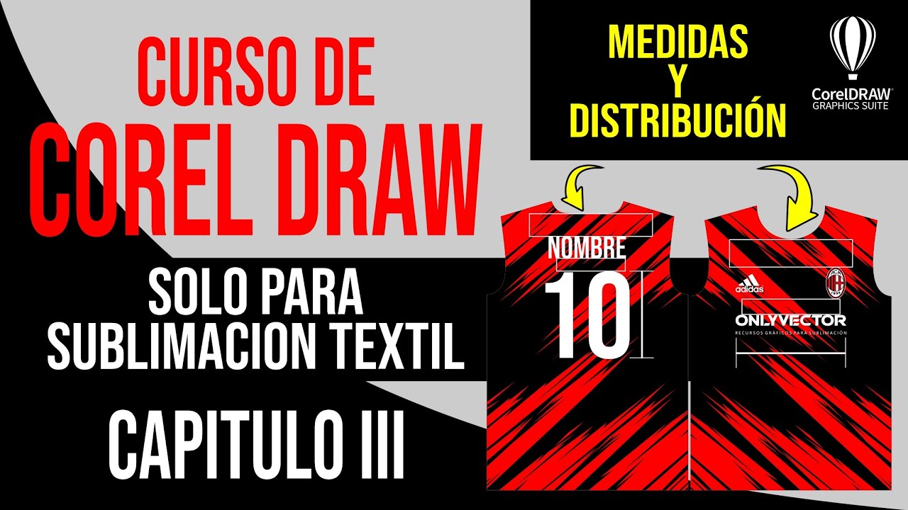 Curso de Corel Draw para Sublimación ( Capitulo III ) Medidas y Distribución