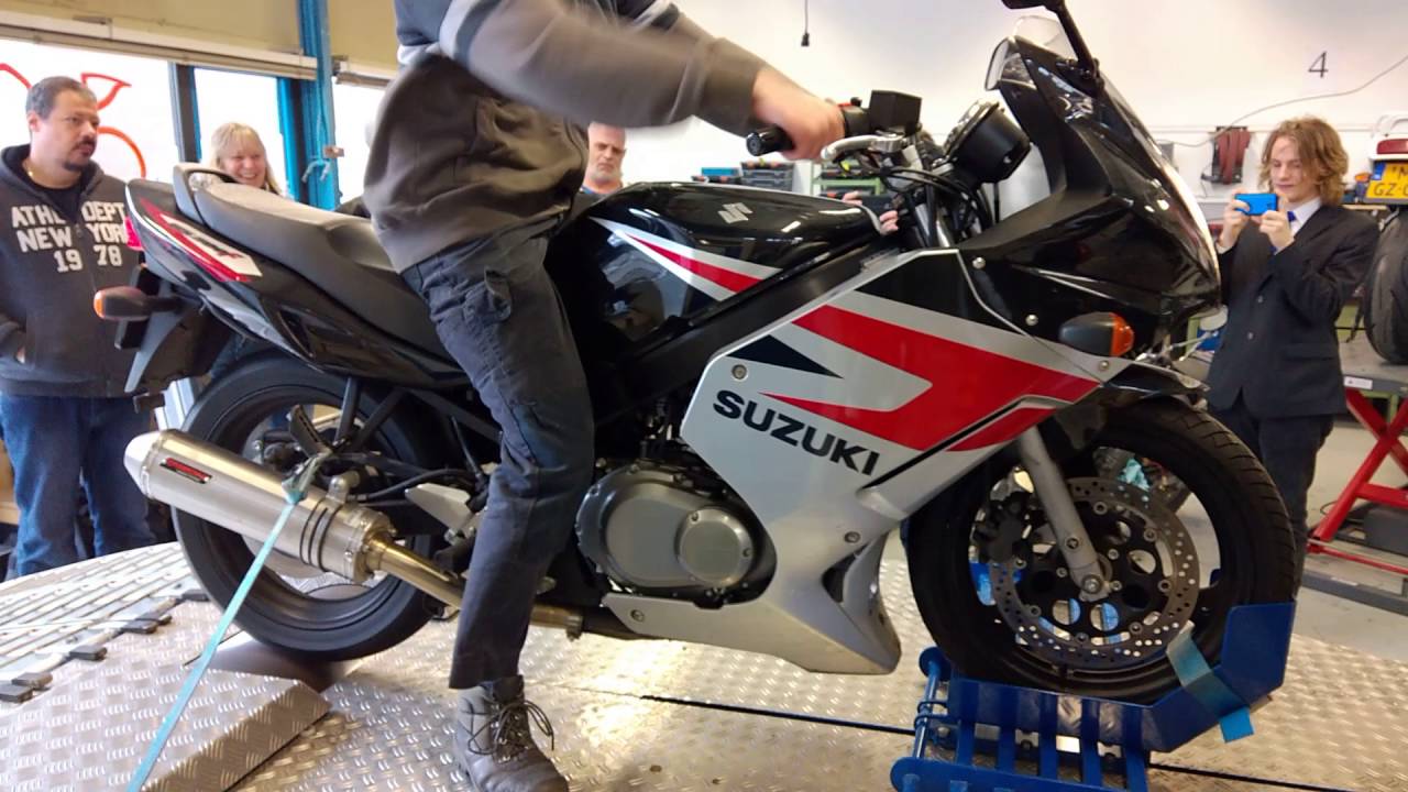 Dyno run Suzuki GS500F (2/2)