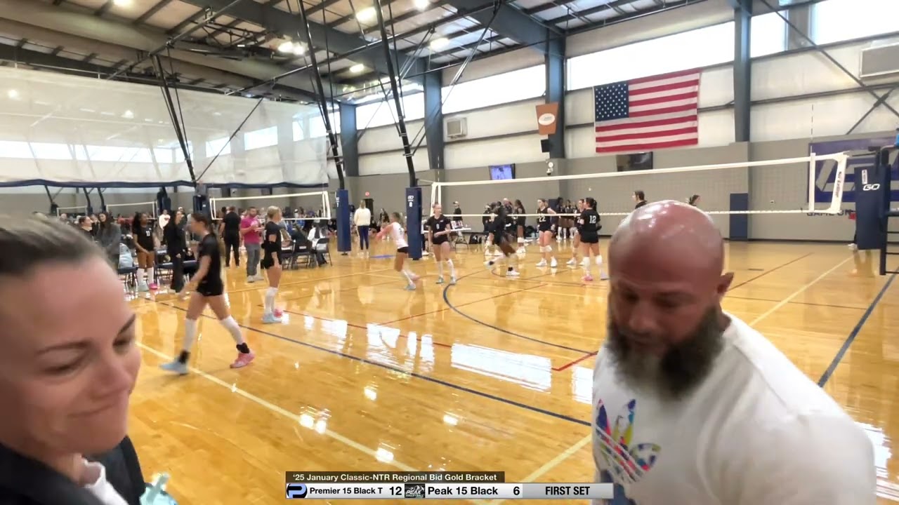 2026 January Classic NTR Bid Event Gold Bracket- Peak 15 Black vs. Premier 15 Black T