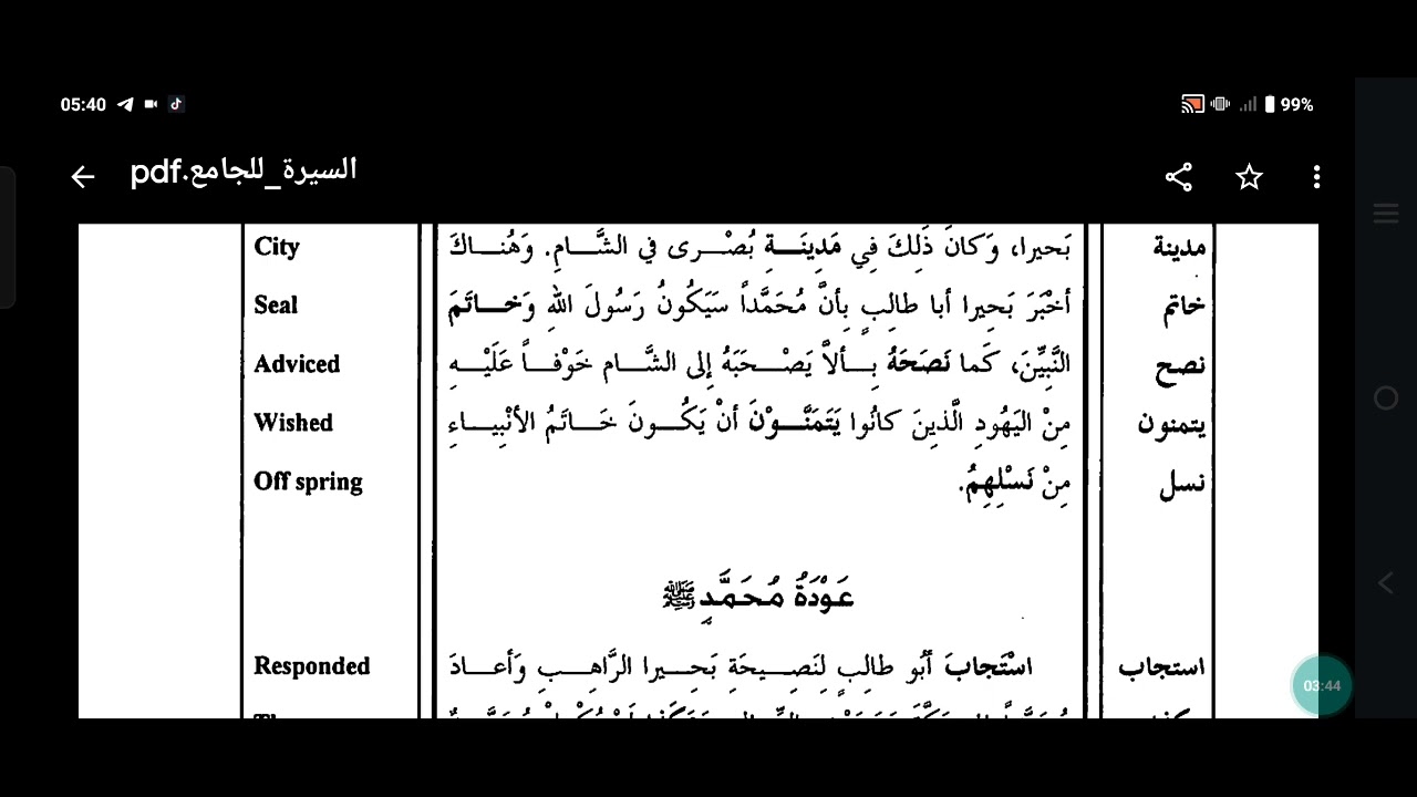 sirah of the prophet 4