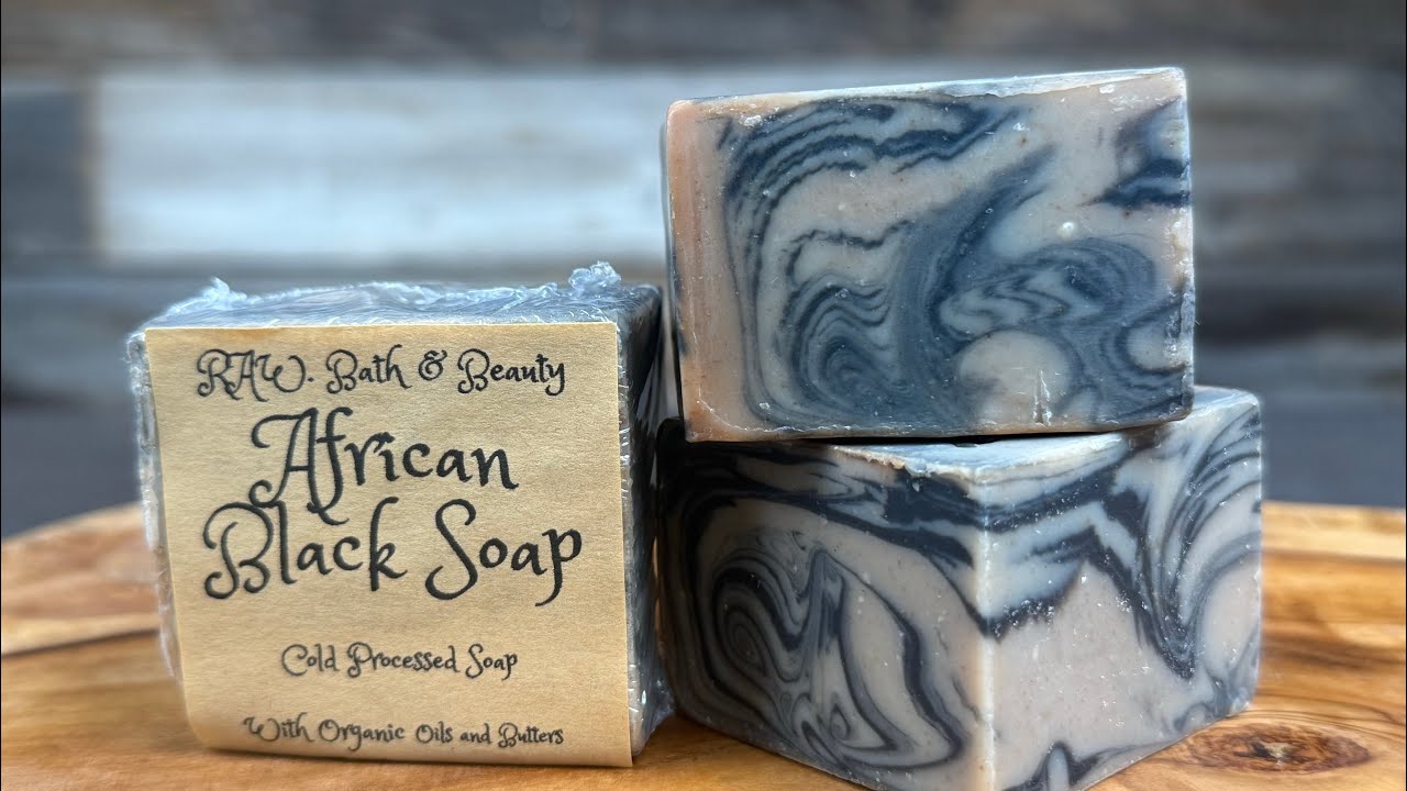 Making African Black Soap