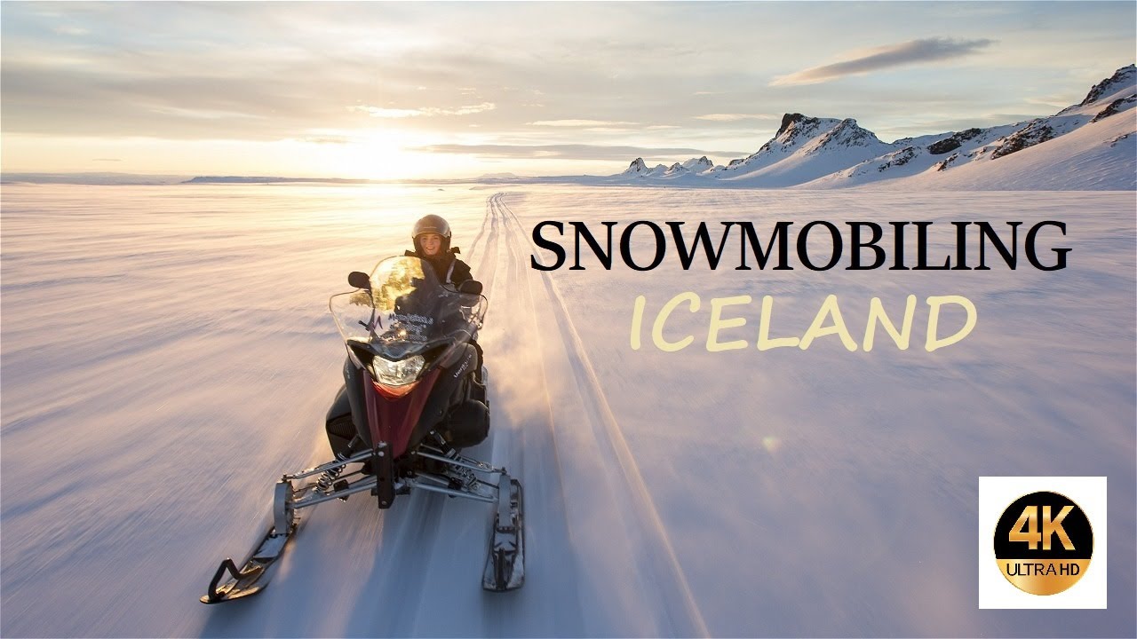 Thrilling Snowmobiling Adventure Tour on Langjökull Glacier in Iceland. Bucket list experience